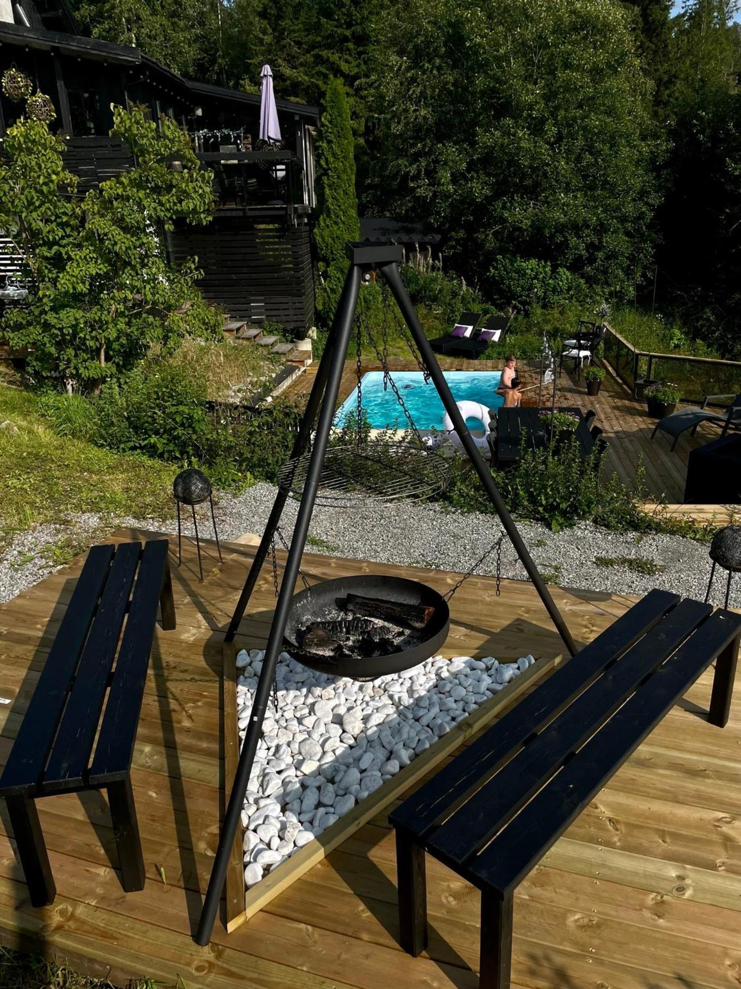 Stabbur Steinbekken, Back To Basic Primitive Overnight Eidsvoll Exterior foto
